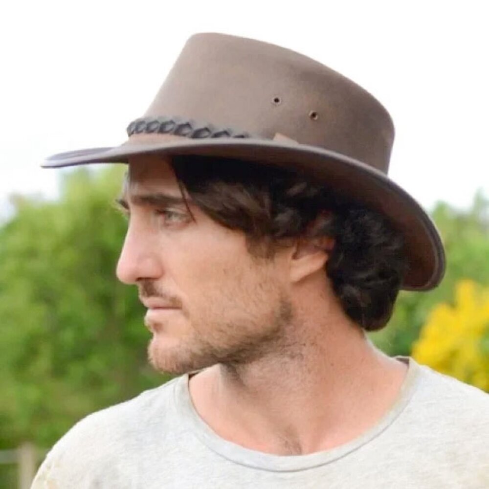 BC Hats Bac Pac Traveller Hat Size Large Brown